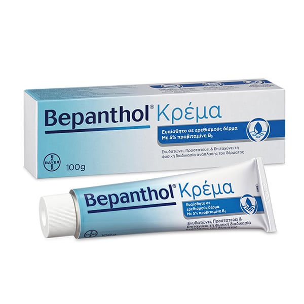 BEPANTHOL CREAM  Irritated & Sensitive Skin 100gr,κρέμα για ερεθισμένο και ευαίσθητο δέρμα